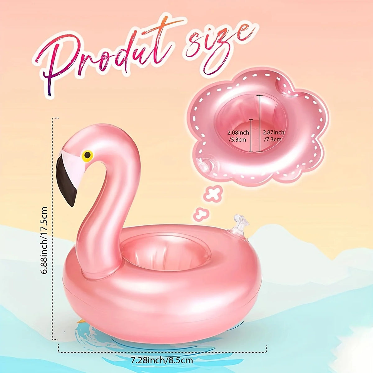 Porte-gobelet Flammand Rose